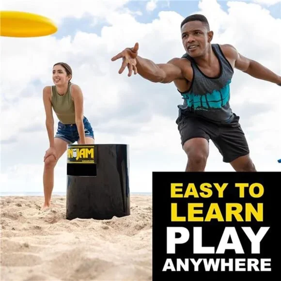 Disc Toss Game - American Made Outdoor Game for The Backyard, Beach
